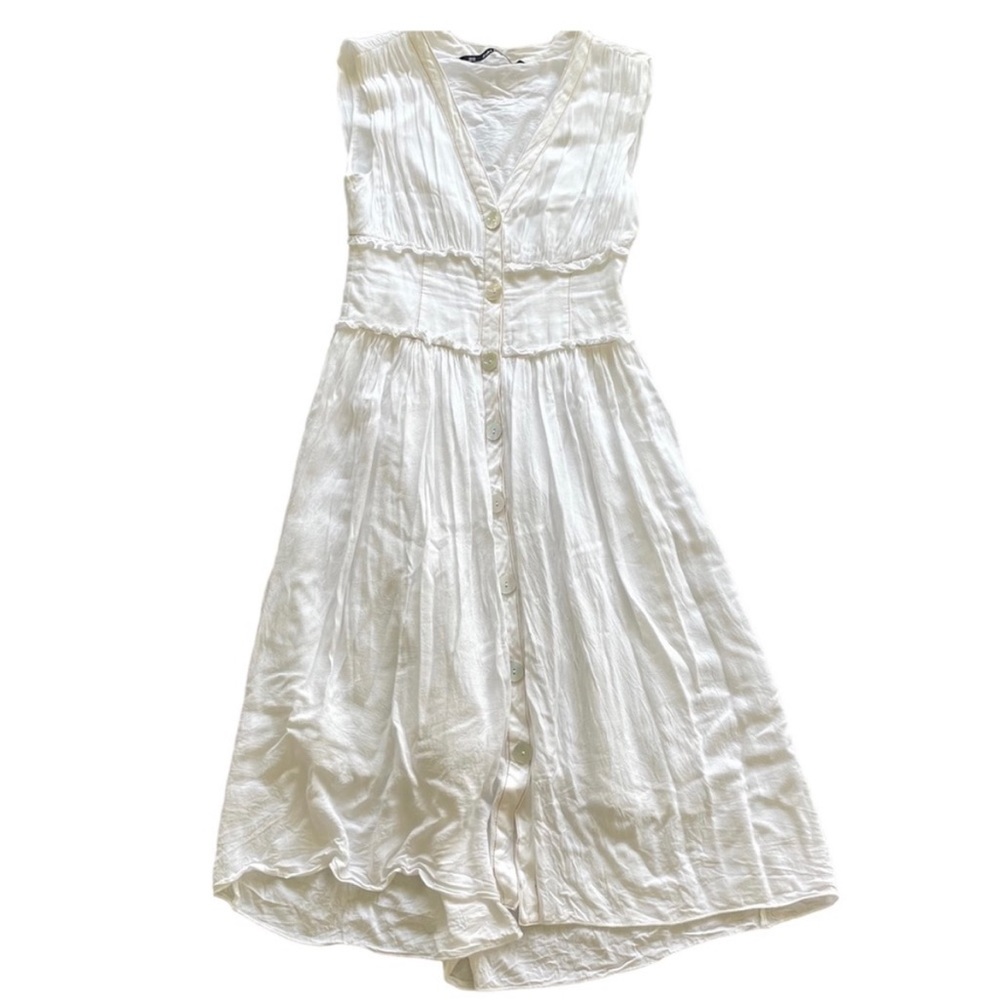 ZARA white dress
